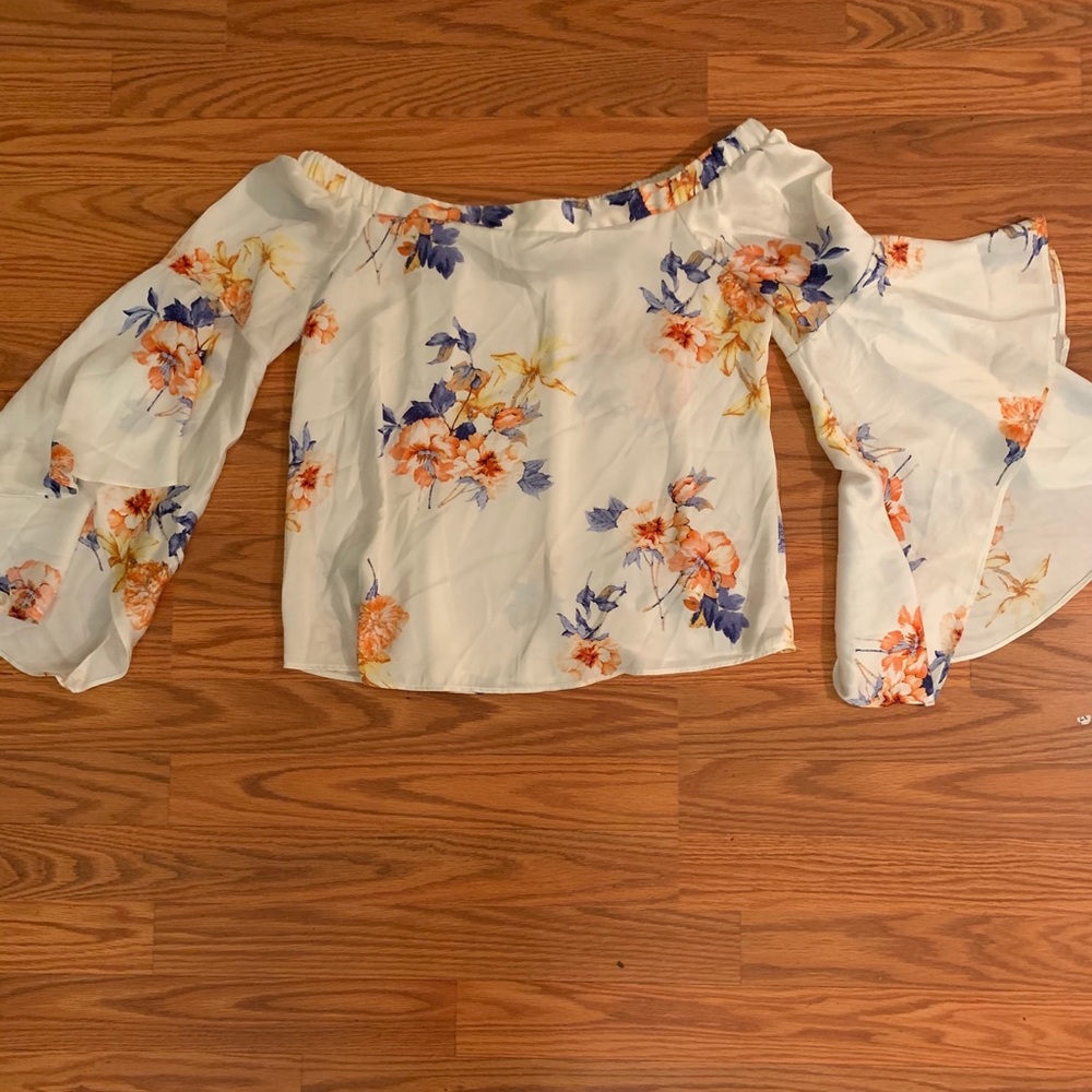 Off the shoulder blouse